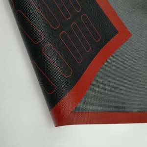 AOKE Lightning Puffs <span class=keywords><strong>Tapis</strong></span> à pizza en <span class=keywords><strong>silicone</strong></span> parfait, réutilisable, antiadhésif, perforé, pour la cuisson à la vapeur, grille-pain, outil de pâtisserie - Product Image 6