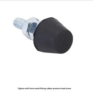 Vis de serrage en caoutchouc MISSDAKE OEM ODM pour fixation rapide GH-FC, pieds noirs, <span class=keywords><strong>He</strong></span> - Product Image 2
