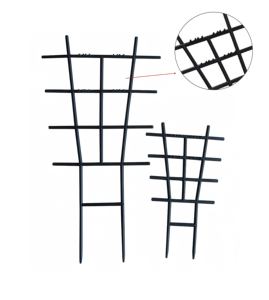 Support de plante en pot DIY en plastique, <span class=keywords><strong>treillis</strong></span> de jardin <span class=keywords><strong>pour</strong></span> mini-plantes <span class=keywords><strong>grimpantes</strong></span> et <span class=keywords><strong>fleurs</strong></span> - Product Image 3