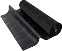 Barrière contre les mauvaises herbes Paysage Premium Fabric-Heavy Duty tissé Couverture de sol Tissu tapis de mauvaises herbes rouleau de mauvaises herbes