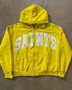 ชุดวอร์มผ้าซักแบบมีฮู้ดสำหรับคุณแม่ชุดวอร์มเสื้อแจ็กเก็ตมีซิประบายความหนา GSM สำหรับคุณแม่ - Product Image 1