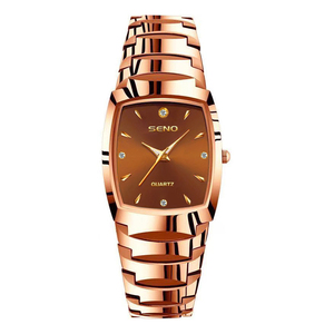 Reloj de Cuarzo para Hombre, Cuadrado, de Acero de Tungsteno, Resistente al Agua, de Marca - Product Image 5
