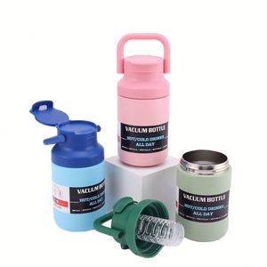 Termo Moderno de Acero Inoxidable, Gran Capacidad, para Viajes al Aire Libre, con Doble Asa, para Deportes de Montaña, Mantiene el Calor de 12 a 24 Horas - Product Image 3