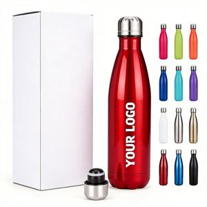 Wholesale Promotional Business Gift Insulated Steel Vacuum Flask Sport <b>Water</b> <b>Bottle</b> With Custom Logo Stainless Tumbler - Product Image 1