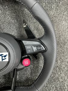 <span class=keywords><strong>Volant</strong></span> en carbone semi-Alcantara S-Line avec bouton de démarrage pour Audi Q8 SQ8 A3 A4 B9 A5 B8 A6 C7 A7 S3 S4 RS3 RS5 RS7 <span class=keywords><strong>RS6</strong></span> C8 - Product Image 4