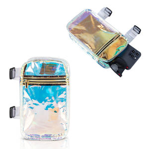 กระเป๋าคาดขาโฮโลแกรมเลเซอร์สำหรับงานปาร์ตี้ ใส่โทรศัพท์มือถือ - Product Image 4