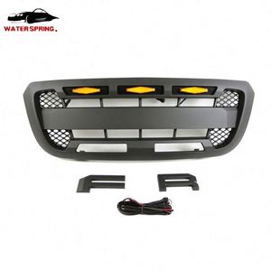 Gran oferta, accesorios, Piezas de camiones, parrilla de parachoques de coche de plástico ABS negro con reemplazo de luz apto para Ford Ranger 2004-2011 - Product Image 3