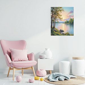 Custom image Frameless <b>Adults</b> Vertical Landscape <b>Paint</b> <b>by</b> <b>Numbers</b> Kit - Product Image 4