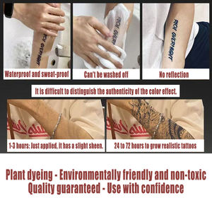 Nouveaux tatouages temporaires pour la Saint-<span class=keywords><strong>Patrick</strong></span> et autocollants DTF imperméables de 210x148 mm pour les événements de fête - Product Image 4