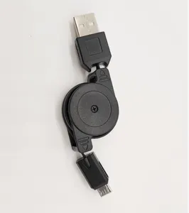 كابل نقل بيانات سريع الشحن من النوع سي قابل للطي كابل USB C بقدرة 5 فولت و3 أمبير و60 وات لتنسيق بيانات الهاتف والكمبيوتر