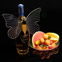 Bâton lumineux LED étanche en acrylique pour soirées en boîte de nuit, Thanksgiving, Saint-Valentin, motif papillon, vente chaude, plusieurs modèles