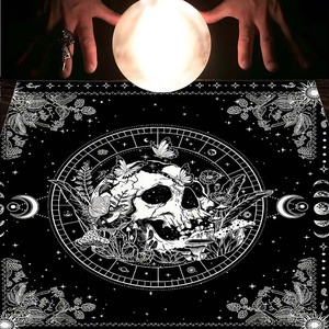 Mantel <span class=keywords><strong>de</strong></span> adivinación <span class=keywords><strong>de</strong></span> brujería moderna con <span class=keywords><strong>runas</strong></span> <span class=keywords><strong>de</strong></span> polilla <span class=keywords><strong>de</strong></span> fase lunar para <span class=keywords><strong>lectura</strong></span> <span class=keywords><strong>de</strong></span> Tarot, juegos <span class=keywords><strong>de</strong></span> mesa <span class=keywords><strong>de</strong></span> astrología, decoración del hogar <span class=keywords><strong>de</strong></span> brujas - Product Image 2