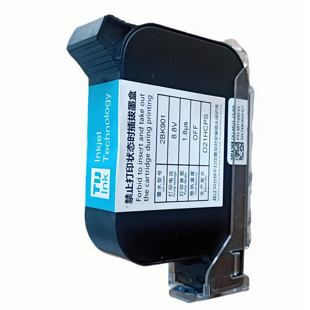 New Factory Price NASCENCE Original 12.7mm Quick-drying Solvent/Water-based Ink Cartridge for TIJ 2.5 Hot-melt Spray Head Use