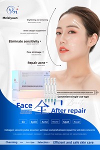 Siero Monouso OEM/ODM di Grado Medico con Collagene Umanizzato a Texture Fine, Anti-Rughe, con Glicerina, Liquido Riparatore per il Viso - Product Image 5