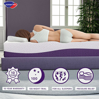 Matelas pliable pour hôtel, matelas en mousse à mémoire de forme et gel de latex, matelas en boîte, tailles King, Queen, Simple, de qualité et à prix avantageux, disponible près de chez moi