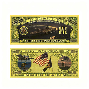 11 Tipos <span class=keywords><strong>de</strong></span> Billetes Conmemorativos <span class=keywords><strong>de</strong></span> la Marina <span class=keywords><strong>de</strong></span> los Estados Unidos con Hoja <span class=keywords><strong>de</strong></span> Oro <span class=keywords><strong>de</strong></span> 24K - Product Image 5