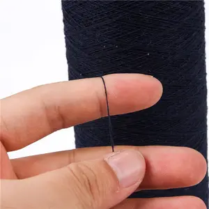 NE 8S/1Ne 4s/1 Ouvert fin recyclé polyester coton 50/50 fil pour le tricotage et le tissage
