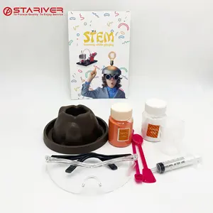 DIY STEM oyuncaklar ev volkan deney oyuncak çocuklar diy bilim kitleri volkan deney kimya çocuklar