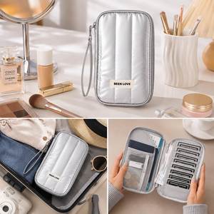 Travel Passport Wallet Organizer RFID Document <b>Holder</b> Waterproof Zipper Nylon Pouch <b>Ticket</b> Card Bag Custom Logo OEM ODM Factory - Product Image 4