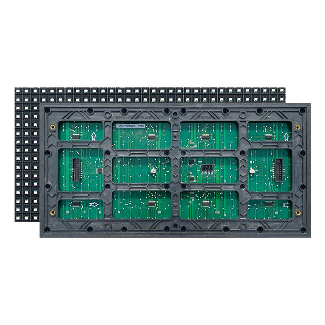 Outdoor LED Display Screen SMD P10 Waterproof Module LED Digital Signage LED Pixel Animation HUB12 Single Color LED Panel