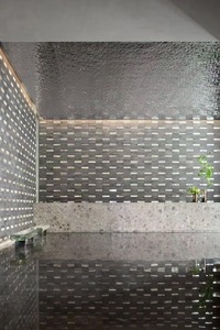 厂家价格流行金马赛克瓷砖装饰玻璃砖玻璃马赛克瓷砖墙砖 - Product Image 4