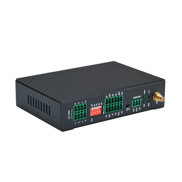 4G RTU Wireless Data Acquisition Gateway SMS Alarm Terminal S271 with 4DI 4DO 4AI TH
