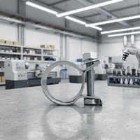 Prix de gros usine – Colliers de serrage en O réglables en acier galvanisé inoxydable de haute qualité, personnalisables pour le support de matériel de loisirs