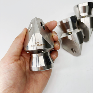 <span class=keywords><strong>Buse</strong></span> <span class=keywords><strong>de</strong></span> dragage d'égouts haute pression 3/4 pouces, 40L, 3 trous avant, 5 trous arrière, pour le nettoyage des canalisations d'eaux usées et des boues - Product Image 1