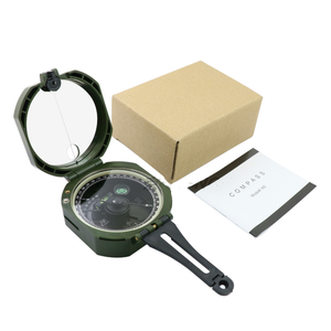 Brújula de Tránsito Prismática Magnética Portátil de Alta Calidad, Brújula de Orientación Impermeable para Geología y Senderismo - Product Image 5