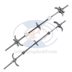HF ván ép vít chủ đề nước dừng Tie Rod với Wing Nut Tie B nón phẳng sườn máy giặt B hình thức Tie nước dừng lại thông qua hệ thống tường - Product Image 5