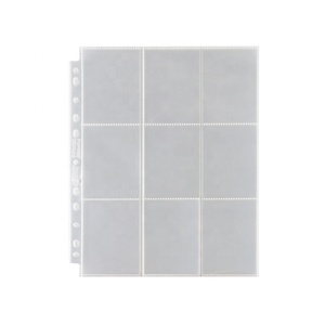 Pagine Interne per Album di Carte da Gioco Personalizzate con 11 Fori e 9 Tasche, Protezione in PP - Product Image 2