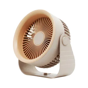 New 3600mAh Long Battery Life Cooler Usb Rechargeable Portable Mini Desktop Table Desk Fans