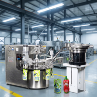 Machine de remplissage et de bouchage automatique KOCO de haute qualité pour sachets à bec verseur, idéale pour l'emballage de jus, liquides visqueux, shampoings et huiles