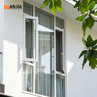 Ventanas de PVC con Aislamiento Térmico y Relleno de Argón, con Vidrio Low-E, Eficiencia Energética Certificada por NFRC, para Villas y Hoteles