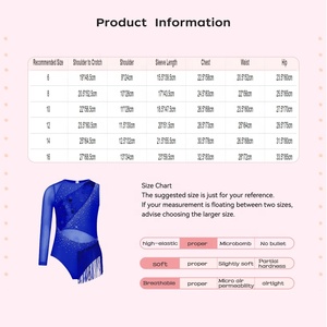 Traje de Danza Latina para Niñas de 6 a 16 Años, con Lentejuelas, Borlas y Flecos, para Prácticas, Presentaciones, Competiciones y Espectáculos - Product Image 6
