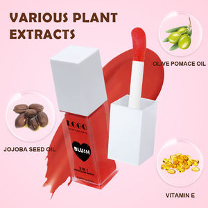 Productos de Venta Caliente OCHAIN en EE. UU., Rubor Líquido Vegano de Marca Privada, Rubor Líquido de Larga Duración, Sin Marca, Resistente al Agua - Product Image 2