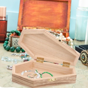 Casa colonica in legno Pet frassino scatola di Halloween scatola di legno retrò scatola di immagazzinaggio per Pet Memorial Keepsake - Product Image 5