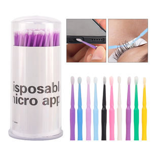 100 pièces par seau-<span class=keywords><strong>Coton</strong></span>-<span class=keywords><strong>tige</strong></span> en forme de chou-fleur, tiges de nettoyage <span class=keywords><strong>pour</strong></span> faux cils, cotons de nettoyage de <span class=keywords><strong>maquillage</strong></span> - Product Image 2