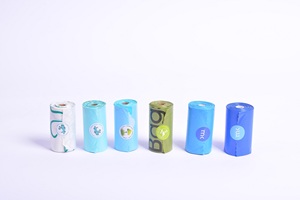 Bolsas de Plástico para Excremento de Perro con Diseño de Dibujos Animados, Compostables, Certificadas EN13432, Bolsas Personalizadas para Desechos de Mascotas, Directo de Fábrica - Product Image 2