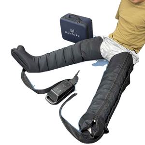 Bottes électriques de compression d'air de récupération de jambe de sport à pompe à 8 chambres - Product Image 1