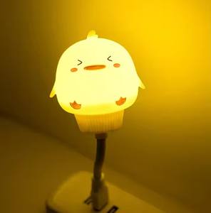 Controllo vocale USB piccolo orso coniglio anatra per bambini Plug in Mini luce notturna per animali domestici adorabile bambino intelligente luce notturna luna - Product Image 5