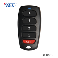 Télécommande RF YET2181 433Mhz, émetteur de code d'apprentissage EV1527, télécommandes pour portail et garage