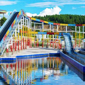 Lớn ngoài trời vui chơi giải trí thiết bị vui chơi giải trí công viên cơ sở flume Rides trượt nước để bán - Product Image 2