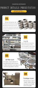 Nueva Prensa de Aceite de Sésamo de Acero Inoxidable para Uso Industrial, Adecuada para la Producción de Aceite Comestible - Product Image 6