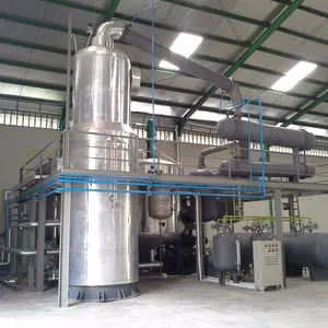 Usine de distillation continue d'huile usagée pour machine de recyclage d'huile