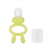 Produits pour bébés sans BPA Tétines de dentition personnalisées en silicone sans Bpa Mangeoire aux fruits pour bébés Sucette