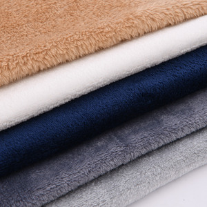 Manta polar de franela de <span class=keywords><strong>doble</strong></span> cara colorida de poliéster 100% de punto al por mayor - Product Image 6