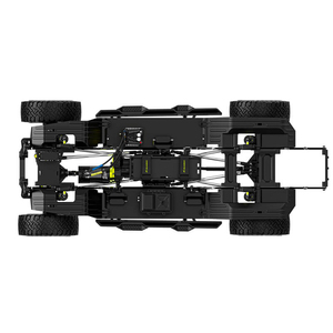 Xe tải leo núi điều khiển từ xa Rlaarlo tỷ lệ 1/7, 4 bánh dẫn động, động cơ không chổi than, sẵn sàng chạy (<span class=keywords><strong>RTR</strong></span>) JK07 PRO - Product Image 2