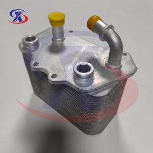 Refroidisseur d'huile pour Porsche 911 Carrera <span class=keywords><strong>Turbo</strong></span> 2001-2009 3.4L 3.6L 7222700495 0269972348 99630701750 - Product Image 1