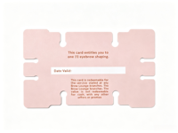 Carte-cadeau en plastique PVC NFC 215 à puce haute fréquence, forme personnalisée, couleur intégrale, impression offset CMYK 4 couleurs